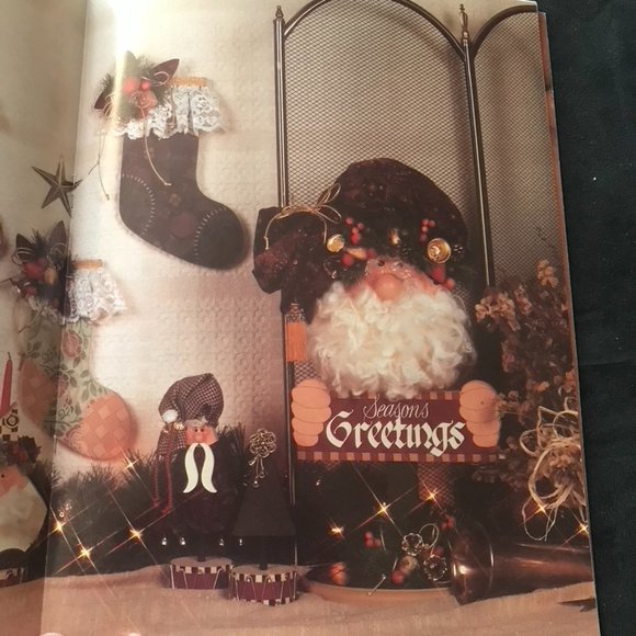 Seasons Greetings Rebecca Carter Christmas Tole Painting Christmas Santa 39 pgs. - Picture 5 of 8